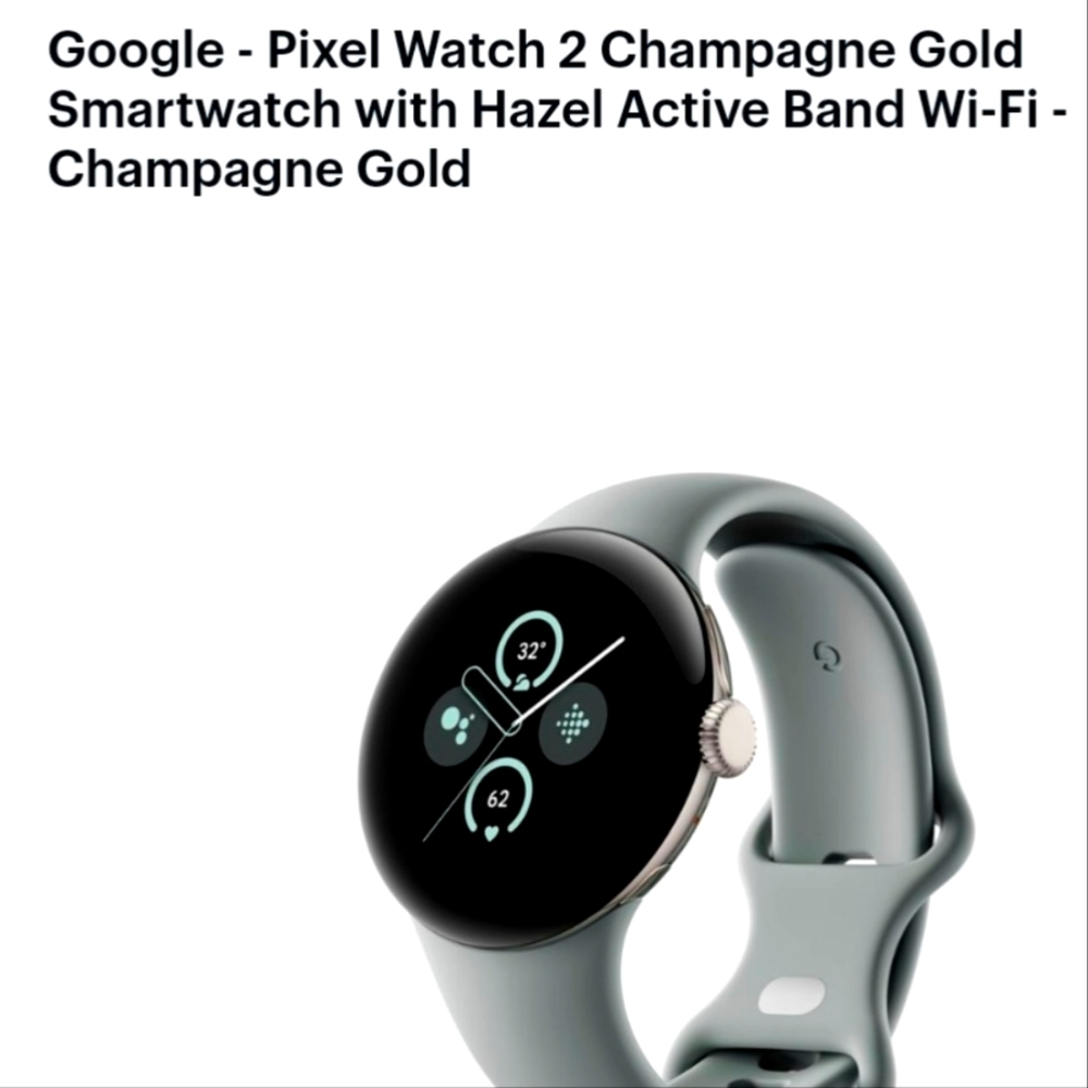 NIB Google Pixel 2 Watch